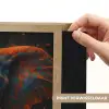 Olifant - Oranje - Oren Light Box met batterij (Wandlamp) middel -USP_websiteprintNL