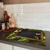 Fruit - Krijtbord - Groente Inductie beschermer vinyl 3mm groot -sfeer3