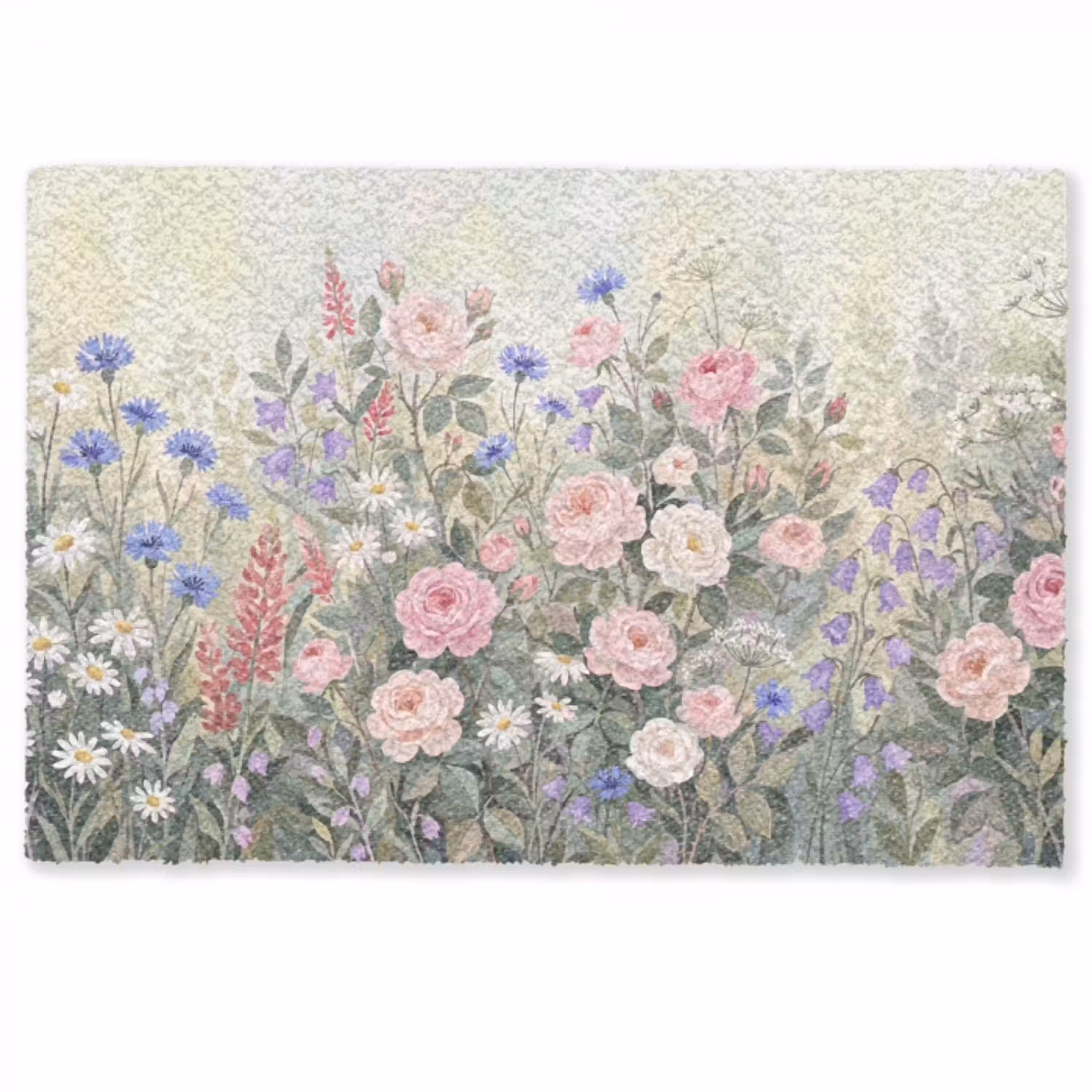 Bloemen - Tuin - Natuur - Kleurrijk Deurmat klein -zkaufland3d