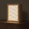 Kristalstructuur - Bruin - Marmer Light Box met kabel (Tafellamp) klein 925 -z3d_website