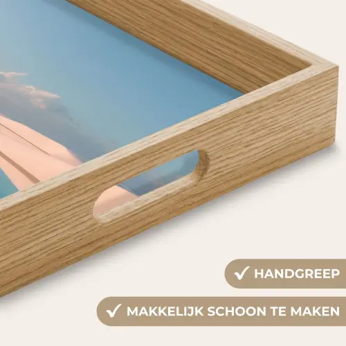 Duinen - Waterplas - Oneindige rust Dienblad Rechthoek middel -USP_HandgreepNL