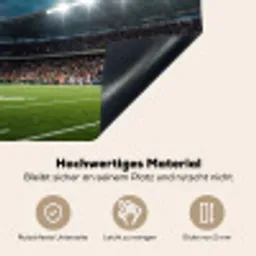 Football - Bal - Stadion - Sport Inductie beschemer met haakjes klein -ky-onderkant-de