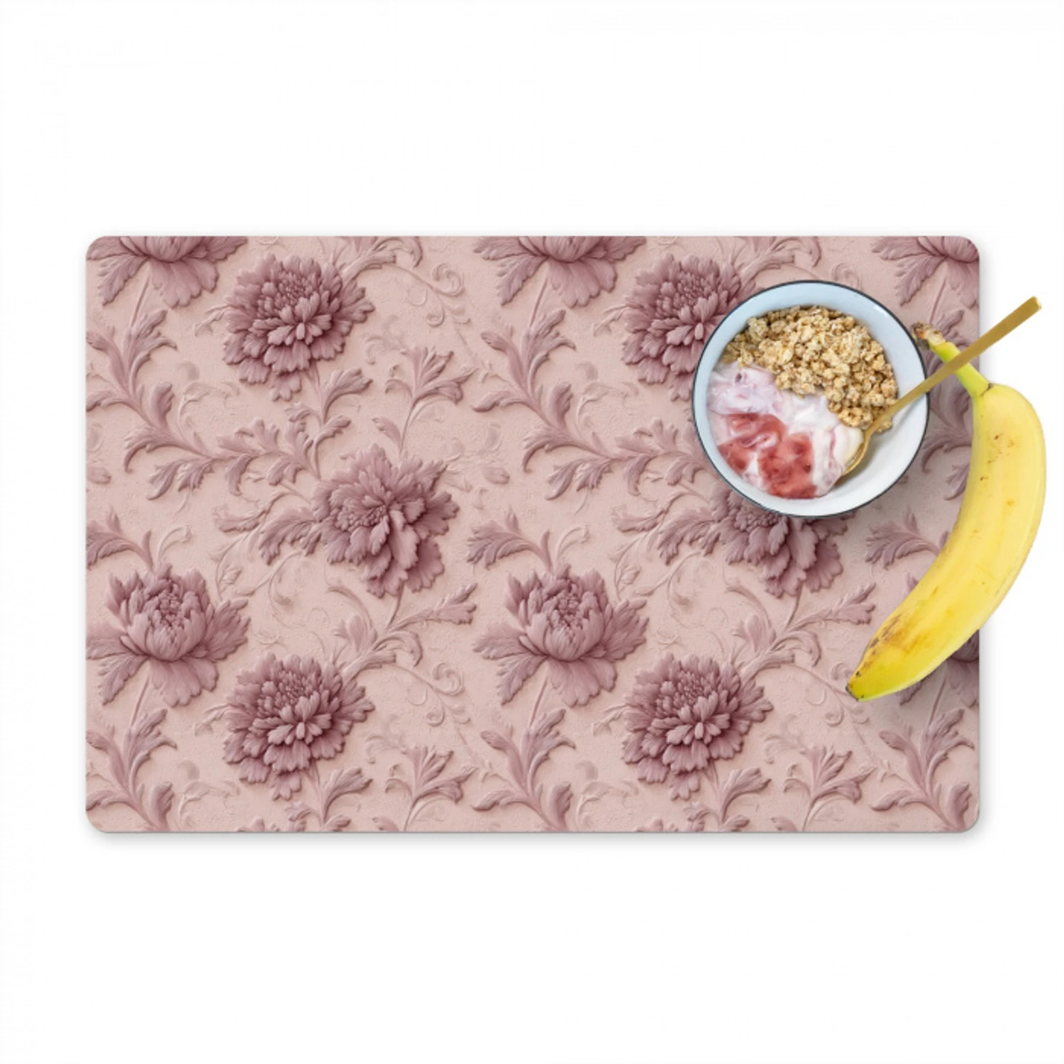 Reliëf - Pioenrozen - Roze Placemat vinyl groot 368 -zzzproduct_Kitchenyeah-website