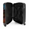 Strand met palmboom bij zonsondergang NBS - Handbagage koffer - Kinderen Unisex middel -binnenkant