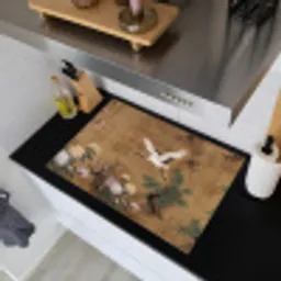 Oosters - Elegant - Kleurrijk Inductie beschemer met haakjes klein -sfeer1