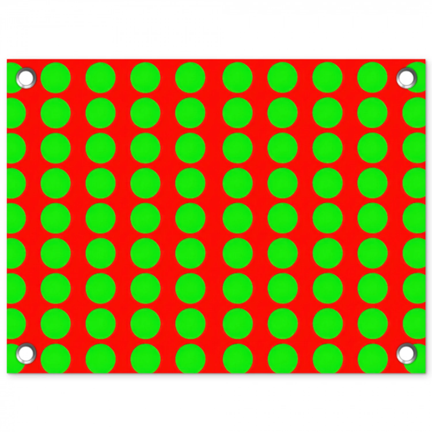 Stippen - Patroon - Groen tuinposter los doek klein 239 -3d