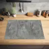 Roest - Beton - Patroon Inductie beschermer vinyl 3mm klein 276 -sfeer5