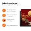 Volle maan - Landschap - Waterval Inductie beschermer vinyl 3mm klein -zzzzzzz-td-ups