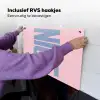 Nice - Paars - Roze Inductie beschemer met haakjes klein -ky-ophangen-nl