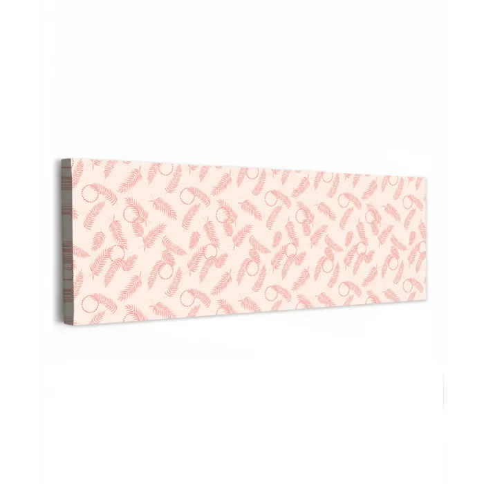Roze - Veren - Patroon canvas 2cm klein 828 -z3d