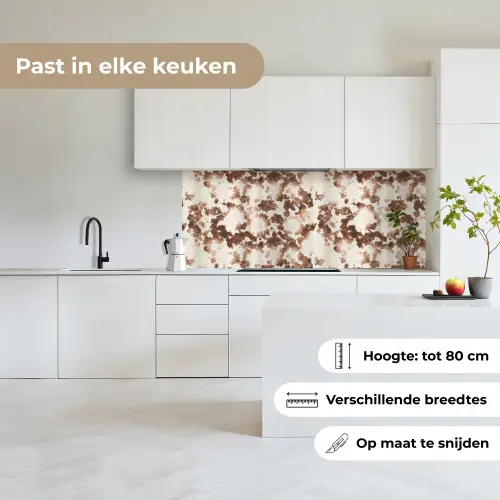 Roest - Bruin - Vlekken - Metaal keuken achterwand 2 middel 871 -sfeer4_NL