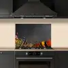 Kruiden - Eten - Specerijen - Zwart - Paprika - Kaneel keuken achterwand spatscherm klein -sfeer1