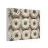 Donuts - Chocolade - Wit - Beige PET vilt klein -3d
