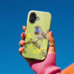 Vogel - Tak - Natuur - Kleurrijk Toughcase MagSafe Apple iPhone 17 klein -Sfeer1V