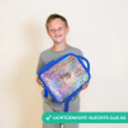 Fee - Elf - Regenboog Kinderrugzak - Blauw middel -sfeer1_NL