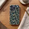 Botanisch - Bloemen - Blauw Telefoonhoesje iPhone 17 Pro klein 878 -sfeer1
