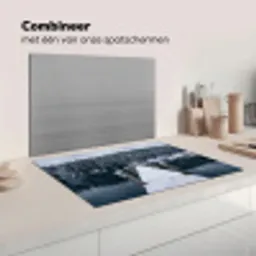 Steiger - Meer - Sneeuw - Bergen - Rustgevend Inductie beschermer vinyl 3mm klein -wsfeer7_website