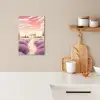 Lavendelveld - Huis - Paars KitchenYeah - Keuken - Canvas klein -sfeer1