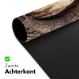 Kerkuil - Boom - Natuur - Bruin Muismat XXL klein -sfeer2