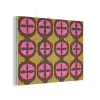 Modern - Patroon - Roze PET vilt klein 837 -3d
