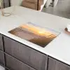 Zonsondergang - Duinen - Zee Inductie beschermer vinyl 3mm klein -sfeer8