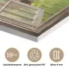 Doorkijk - Koe - Weiland - Landschap - Dieren PET vilt klein -closeup_NL