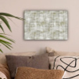 Linnen - Patroon - Groen canvas 2cm klein 34 -sfeer1