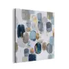 Abstract - Goud - Vormen aluminium wit klein -3d