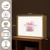 Cadeau - Strik - Tekst - Roze Light Box met batterij (Wandlamp) middel -USP_websiteoverzichtNL