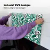 Bladeren - Tropisch - Jungle Inductie beschemer met haakjes klein -ky-ophangen-nl