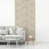 Lichtbeige - Marmer - Aders fotobehang vinyl groot 64 -woonkamer