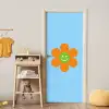 Bloem - Smiley - Kleurrijk deurposter klein -sfeer4