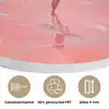 Roze - Surfen - Zee Akoestische PET Vilt - Rond klein -closeup_NL