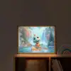 Dino - Natuur - Waterval Light Box met batterij (Wandlamp kind) middel -sfeer1_kind