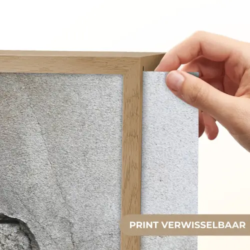 Beton - Industrieel - Grijs Light Box met batterij (Wandlamp) middel -USP_websiteprintNL