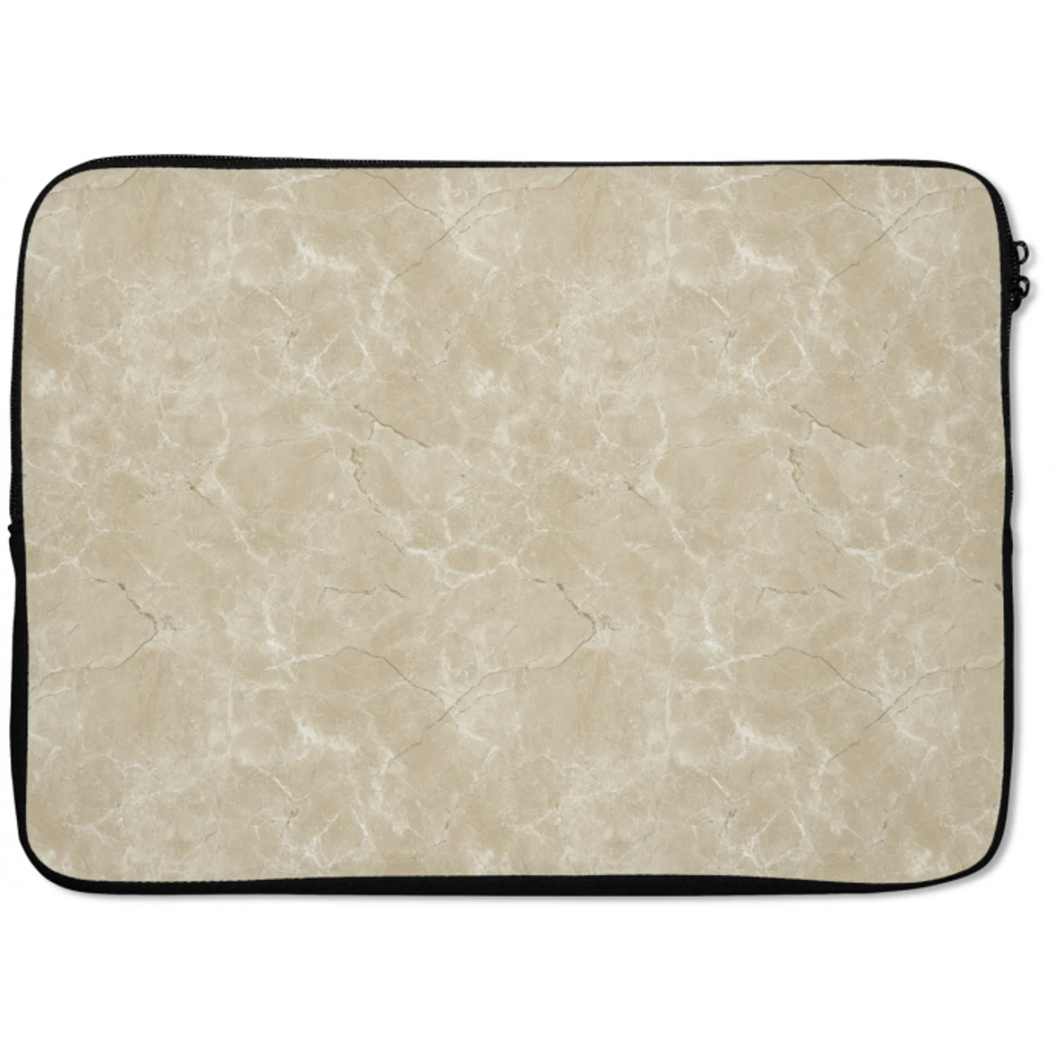 Lichtbeige - Marmer - Diffusie adering laptophoes neopreen klein 279 -zkaufland3dotto