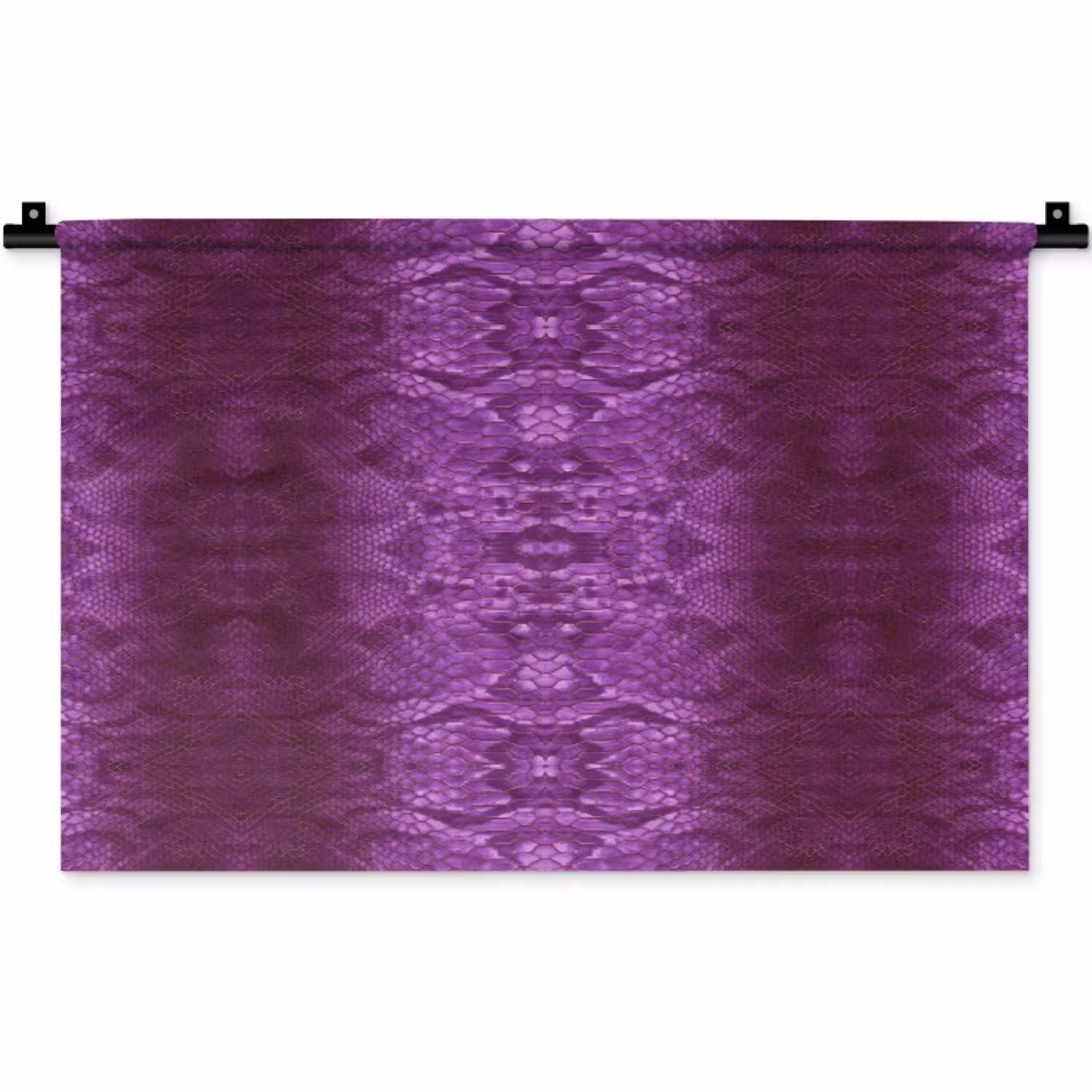 Slang - Boa - Paars - Roze Wandkleed katoen klein 269 -zz3d