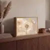 Paardenbloem - Water - Natuur - Stilleven - Modern Light Box met batterij (Wandlamp) middel -sfeer2