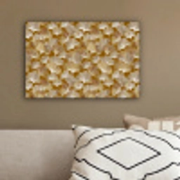Ginkgo - Bladeren - Goud canvas 2cm klein 34 -sfeer3