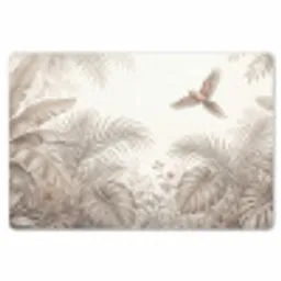 Papagaai - Jungle - Tropisch Placemat vinyl groot -zzsfeer1_Kitchenyeah-website