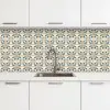Patroon - Klassiek - Kleurrijk keuken achterwand 2 middel 871 -3d