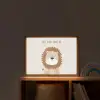 Leeuw - Beige - Dier - Moedig - Quote Light Box met batterij (Wandlamp kind) middel -sfeer1_kind