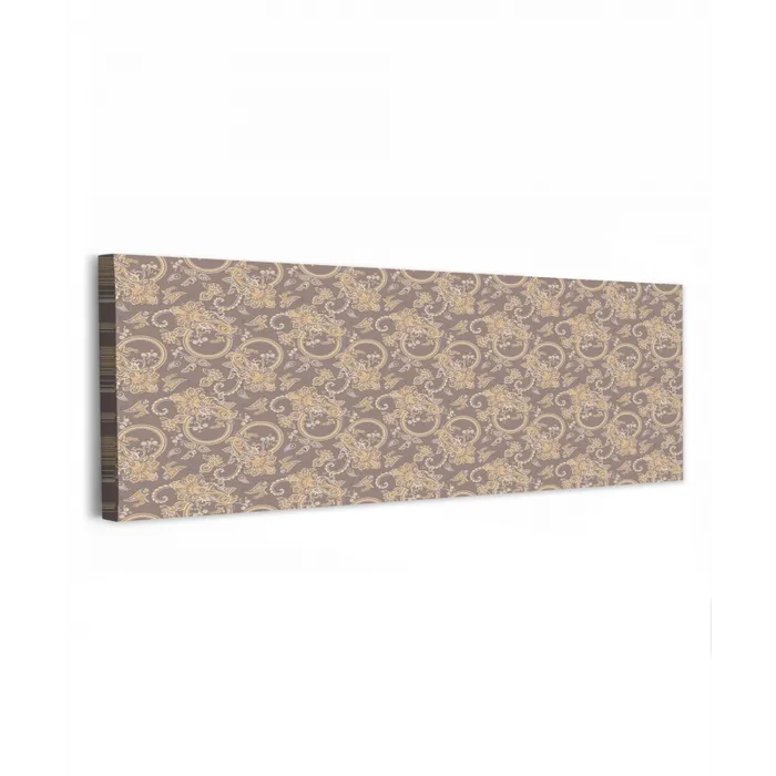 Oosters - Bloemen - Beige - Grijs canvas 2cm klein 828 -z3d