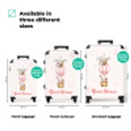 Vliegend circus NBS - Handbagage koffer - Kinderen Unisex middel zzzzzzVergelijking_3EN