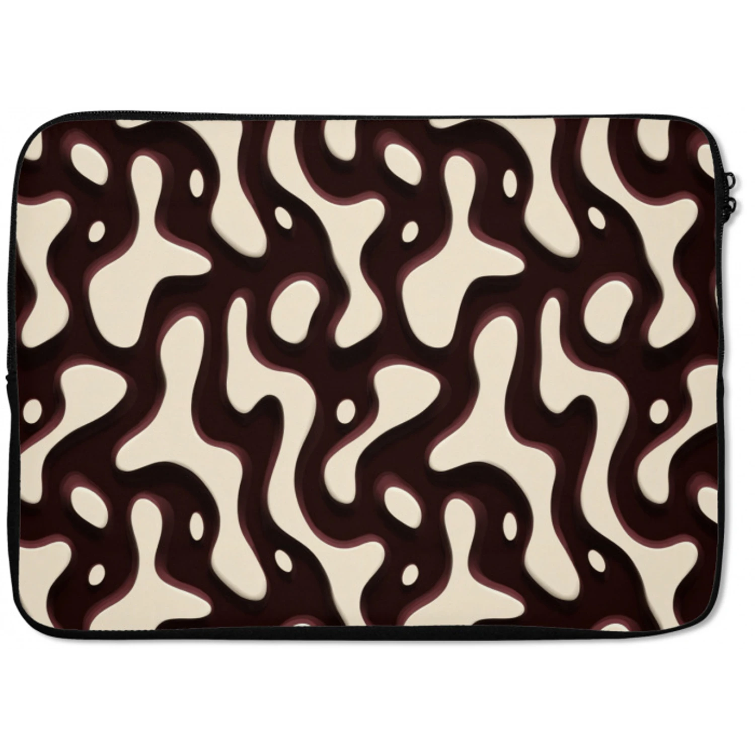 Organisch - Krachtig - Bruin laptophoes neopreen klein 279 -zkaufland3dotto