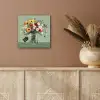 Bloemen - Vaas - Kaartje aluminium wit klein -sfeer4