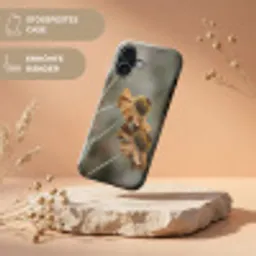 Zonnehoed - Droogbloemen - Geel - Warm Toughcase MagSafe Apple iPhone 17 klein -USP_RandenV_DE