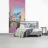 Roze - Buiten - Verf fotobehang vinyl groot -slaapkamer