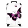 Magenta monarch NBS - Handbagage koffer - Unisex middel -productfoto_recht