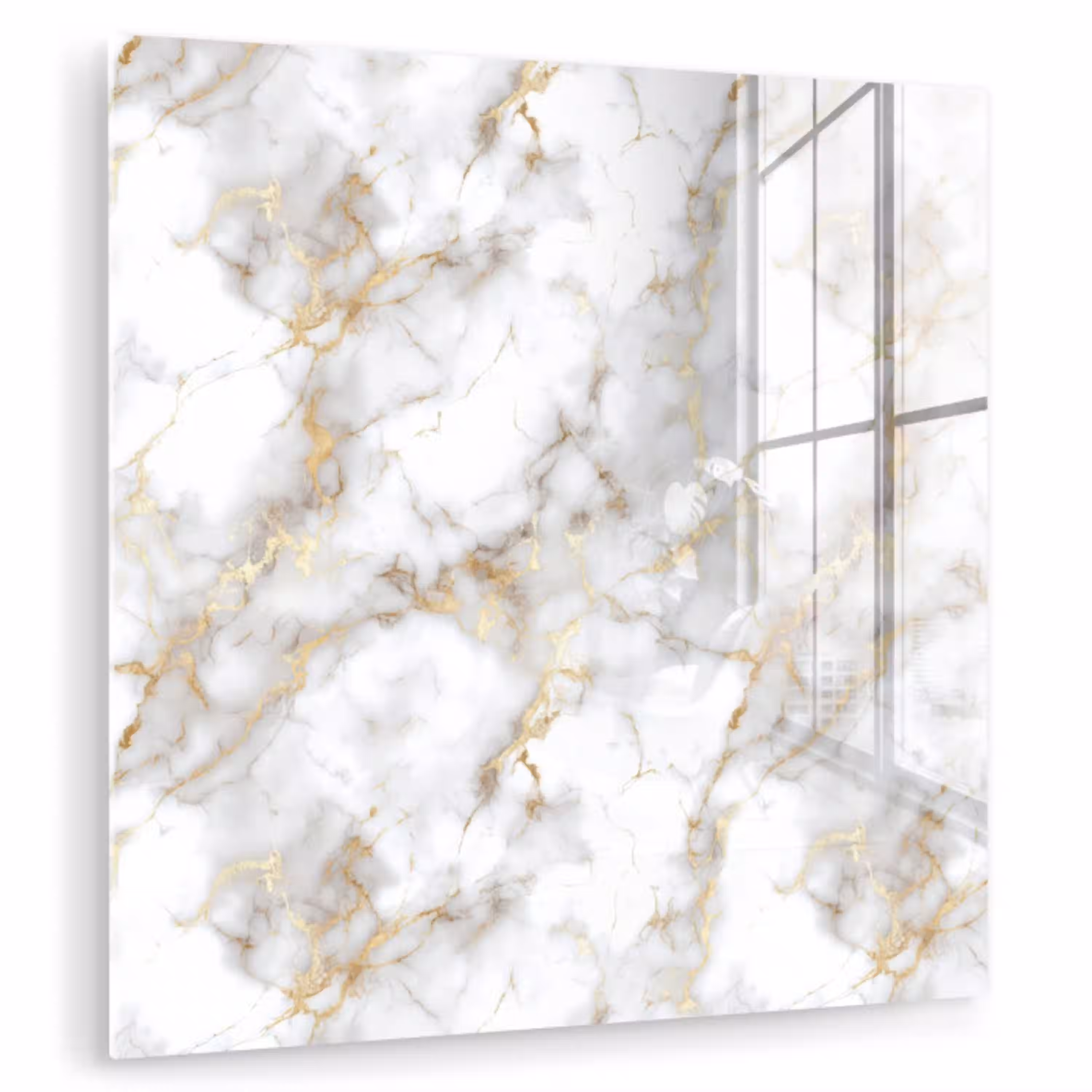 Gouden aders - Marmer - Wit plexiglas 5mm klein 11 -zzzproduct_nieuw